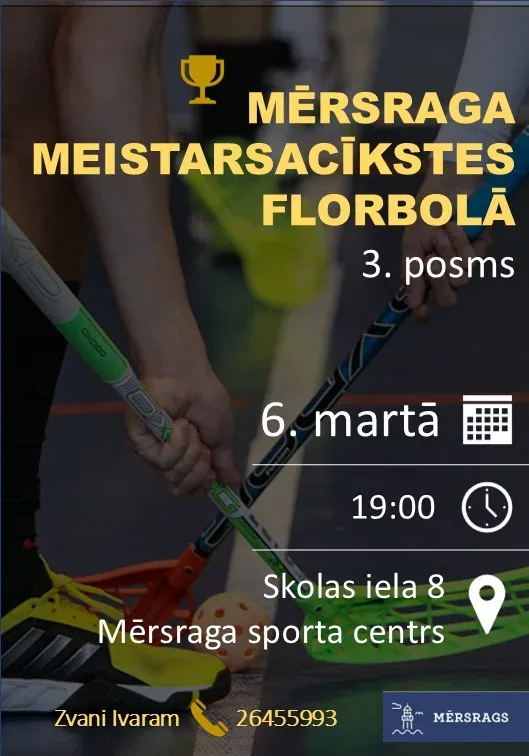 Mērsraga meistarsacīkstes florbolā, 3. posms