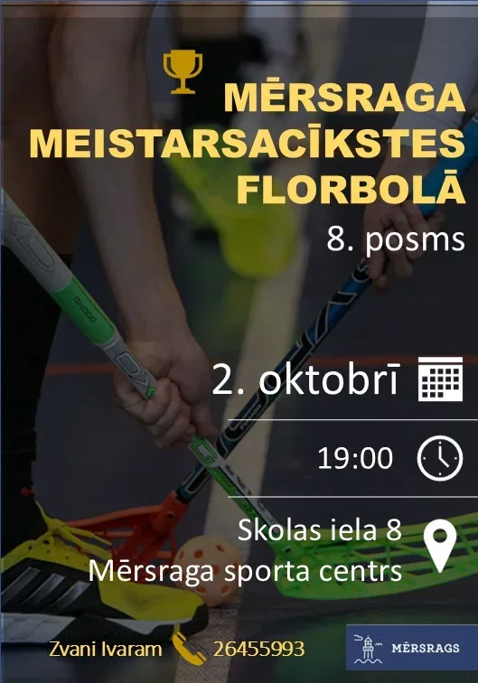 Mērsraga meistarsacīkstes florbolā, 8. posms