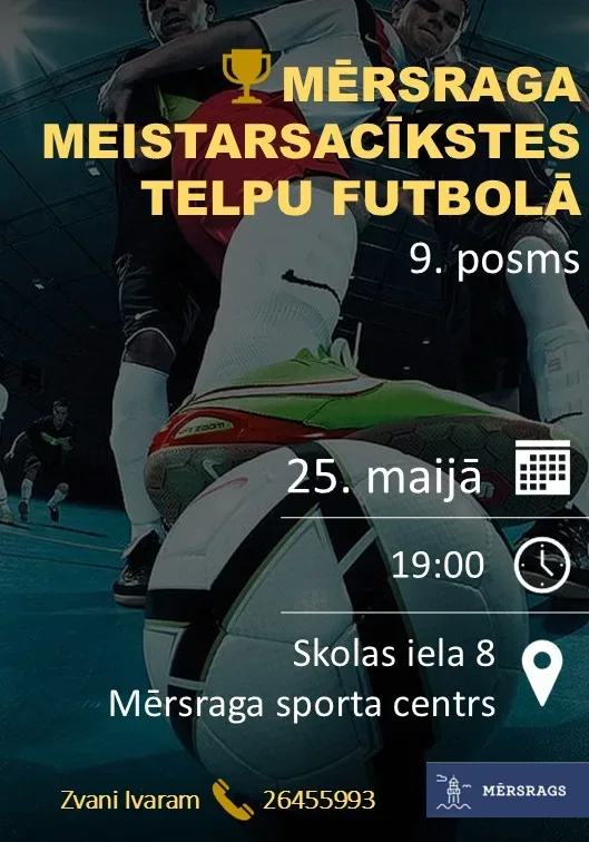 Mērsraga meistarsacīkstes telpu futbolā, 9. posms